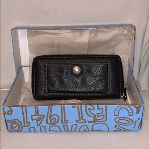 Coach accordion wallet - Black